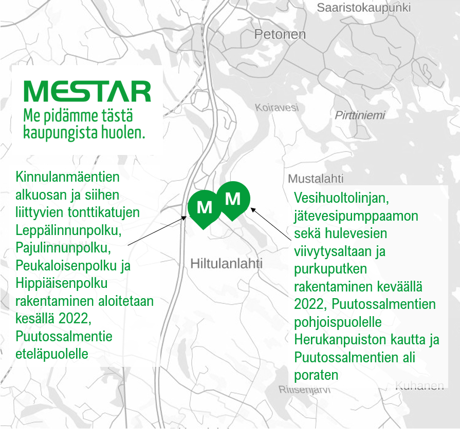 Hiltulanlahden 3. asemakaava-alueen rakentaminen alkaa - Mestar